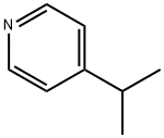 4-イソプロピルピリジン 化学構造式