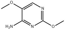 2,5-二甲氧基-4-胺基嘧啶 结构式