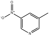 3-甲基-5-硝基砒啶 结构式