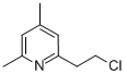 PYRIDINE,2-(2-CHLOROETHYL)-4,6-DIMETHYL- 结构式