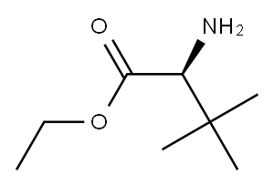 Valine,  3-methyl-,  ethyl  ester 结构式