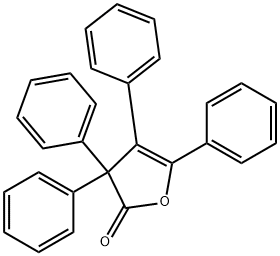 3,3,4,5-tetraphenylfuran-2-one 结构式