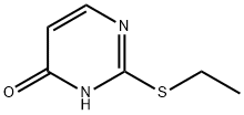 2-(Ethylthio)-4-pyrimidinol Structure
