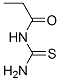 N-(aminothioxomethyl)propionamide  Structure
