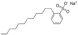 十二烷基苯磺酸钠 结构式