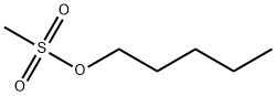 N-PENTYLMESYLATE, 6968-20-3, 结构式