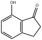 7-ヒドロキシインダン-1-オン 化学構造式