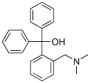 {2-[(ジメチルアミノ)メチル]フェニル}ジフェニルメタノール 化学構造式