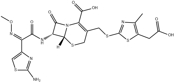 头孢地嗪, 69739-16-8, 结构式