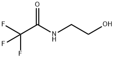 2,2,2-トリフルオロ-N-(2-ヒドロキシエチル)アセトアミド 化学構造式