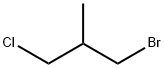 1-ブロモ-3-クロロ-2-メチルプロパン 化学構造式