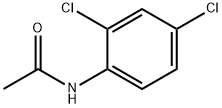 2',4'-ジクロロアセトアニリド 化学構造式