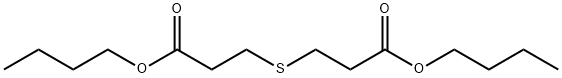 3,3'-チオビスプロピオン酸ジブチル 化学構造式