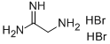 2-氨基乙脒氢溴酸盐, 69816-37-1, 结构式