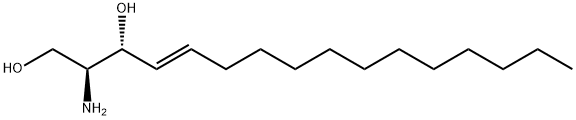 (2S,3R,E)-2-氨基十六烷-4-烯-1,3-二醇, 6982-09-8, 结构式