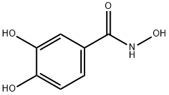 3,4-二羟基苯甲羟肟酸, 69839-83-4, 结构式