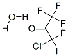 CHLOROPENTAFLUOROACETONE MONOHYDRATE Struktur