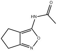 Acetamide, N-(5,6-dihydro-4H-cyclopent[c]isoxazol-3-yl)- (9CI) Structure
