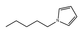 1-Pentyl-1H-pyrrole 结构式
