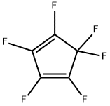 1,2,3,4,5,5-Hexafluoro-1,3-cyclopentadiene 结构式