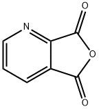 2,3-ピリジンジカルボン酸無水物 化学構造式