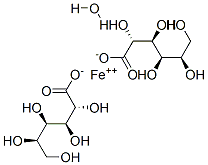 Iron(II) gluconate hydrate Structure