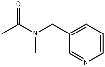 N1-METHYL-N1-(3-PYRIDYLMETHYL)ACETAMIDE Structure