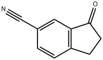 6-Cyano-1-indanone Struktur