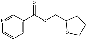 烟酸呋酯 结构式