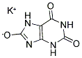 尿酸氫鉀, 7000-30-8, 结构式
