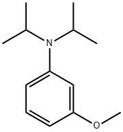 N,N-DIISOPROPYL-3-METHOXYANILINE, 7000-87-5, 结构式