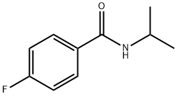 4-氟-N-异丙基苯甲酰胺, 70001-45-5, 结构式