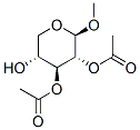 Methyl2,3-Di-O-acetyl-beta-D-xylopyranoside Struktur