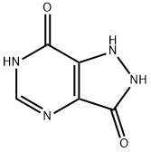 1H-Pyrazolo[4,3-d]pyrimidine-3,7(2H,4H)-dione  (9CI) Struktur