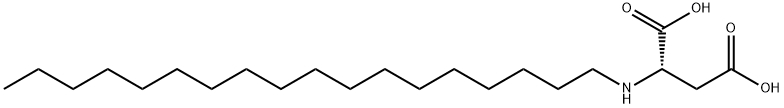 N-octadecyl-L-aspartic acid Structure