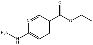 Ethyl 6-hydrazinonicotinate Struktur