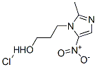 テルニダゾール塩酸塩 化学構造式