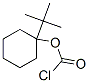 (1-tert-butylcyclohexyl) chloroformate 结构式