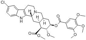 氯舍平, 7008-24-4, 结构式