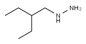 1-(2-ethylbutyl)hydrazine Structure
