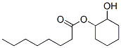 2-hydroxycyclohexyl octanoate 结构式