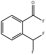 Benzoyl fluoride, 2-(difluoromethyl)- (9CI) Structure