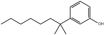 3-(1,1-DiMethylheptyl)phenol 结构式