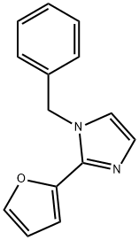 1-BENZYL-2-FURAN-2-YL-1H-IMIDAZOLE Structure