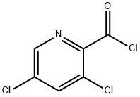 3,5-Dichloropyridine-2-carbonyl chloride Structure