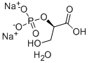 D-2-PHOSPHOGLYCERIC ACID SODIUM SALT HYDRATE* Struktur