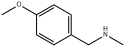 N-(4-甲氧基苄基)-N-甲胺 结构式