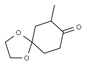 7-METHYL-1,4-DIOXA-SPIRO[4.5]DECAN-8-ONE Structure