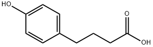 4-(4-羟基苯基)丁酸 结构式