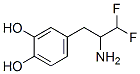 1,2-Benzenediol, 4-(2-amino-3,3-difluoropropyl)- (9CI) Struktur